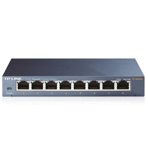 450967.jpg TP-Link 8Port 1Gbps Metalen behuizing TL-SG108