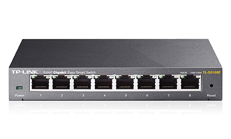 48205.png TP-Link 8Port 1Gbps Metalen behuizing