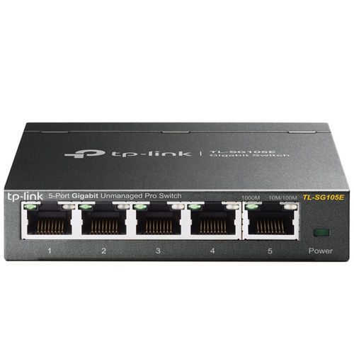 49278.jpg TP-Link 5Port 1Gbps Metalen behuizing