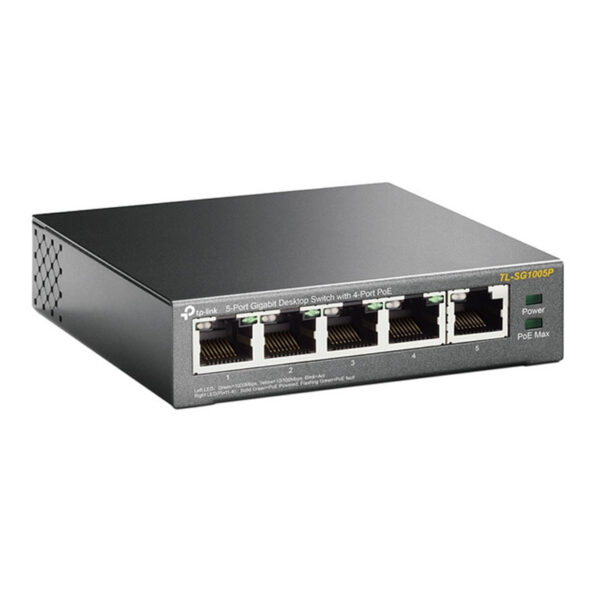 55460.jpg TP-Link 5Port 1Gbps PoE