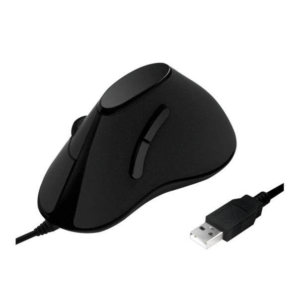 55499.jpg Logilink Ergonomisch Vertikaal Optical USB-A Zwart Ret.