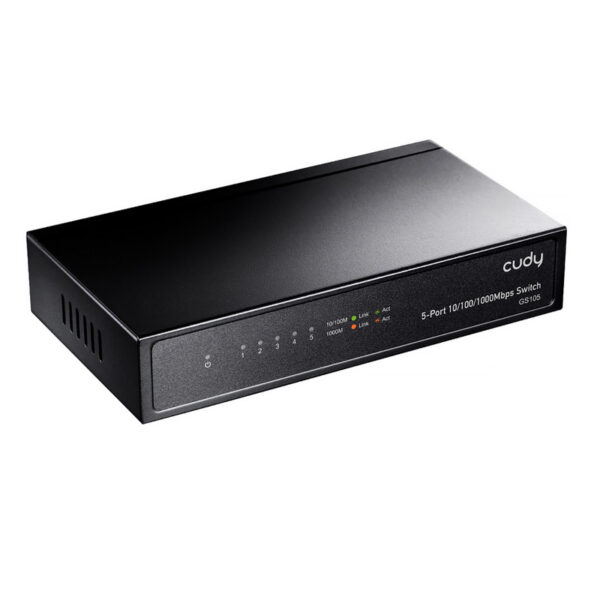 57940.jpg Cudy 5 Poort 1Gbps Metalen behuizing