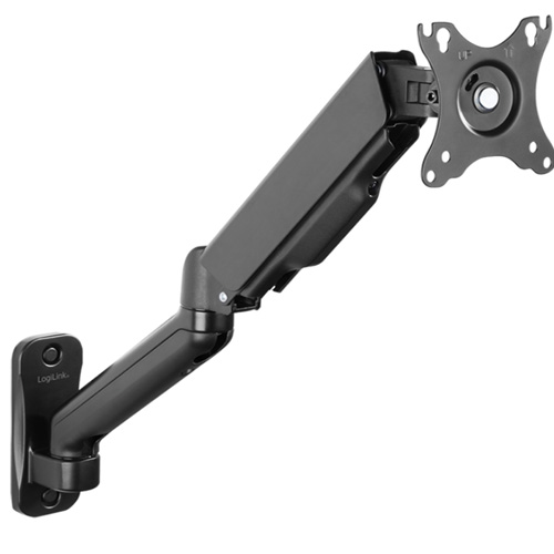Wall Mount Single LogiLink 17"-32"<9kg staal gasveer
