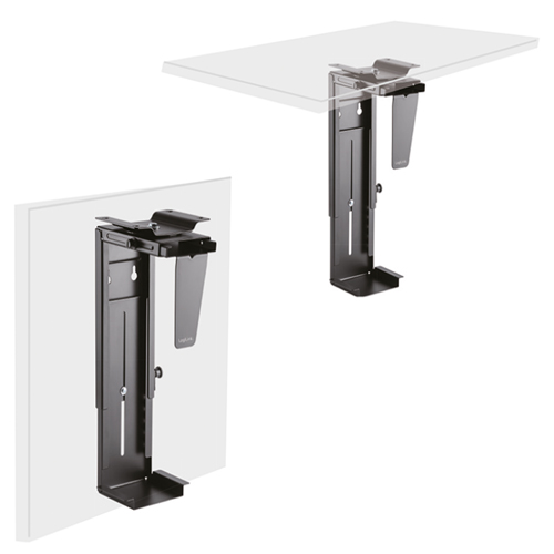 64486.jpg LogiLink Pc-houder, ondertafel- of wandmontage