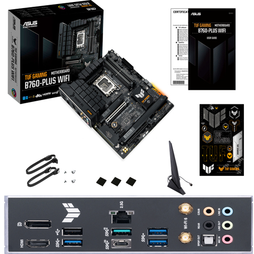 ASUS 1700 B760-PLUS WIFI TUF GAMING - DDR5/3xM.2/DP/HDMI