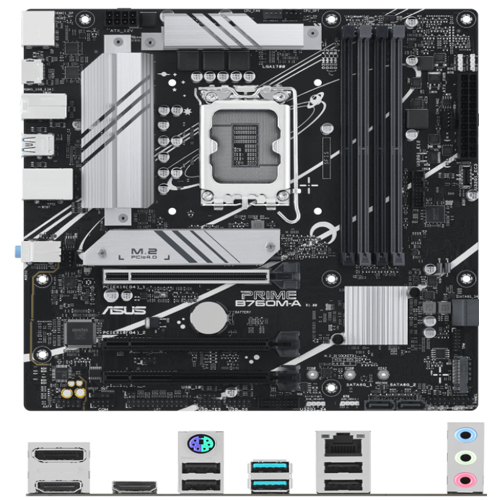 ASUS 1700 B760M-A CSM PRIME - DDR5/2xM.2/DP/2xHDMI/µATX