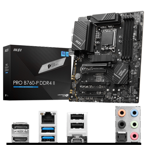 MSI 1700 B760-P DDR4 II PRO - DDR4/2xM.2/DP/HDMI/ATX