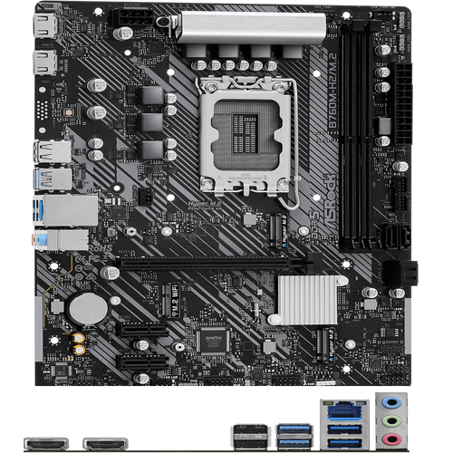 ASRock 1700 B760M-H2/M.2 - DDR5/2xM.2/2xHDMI/µATX